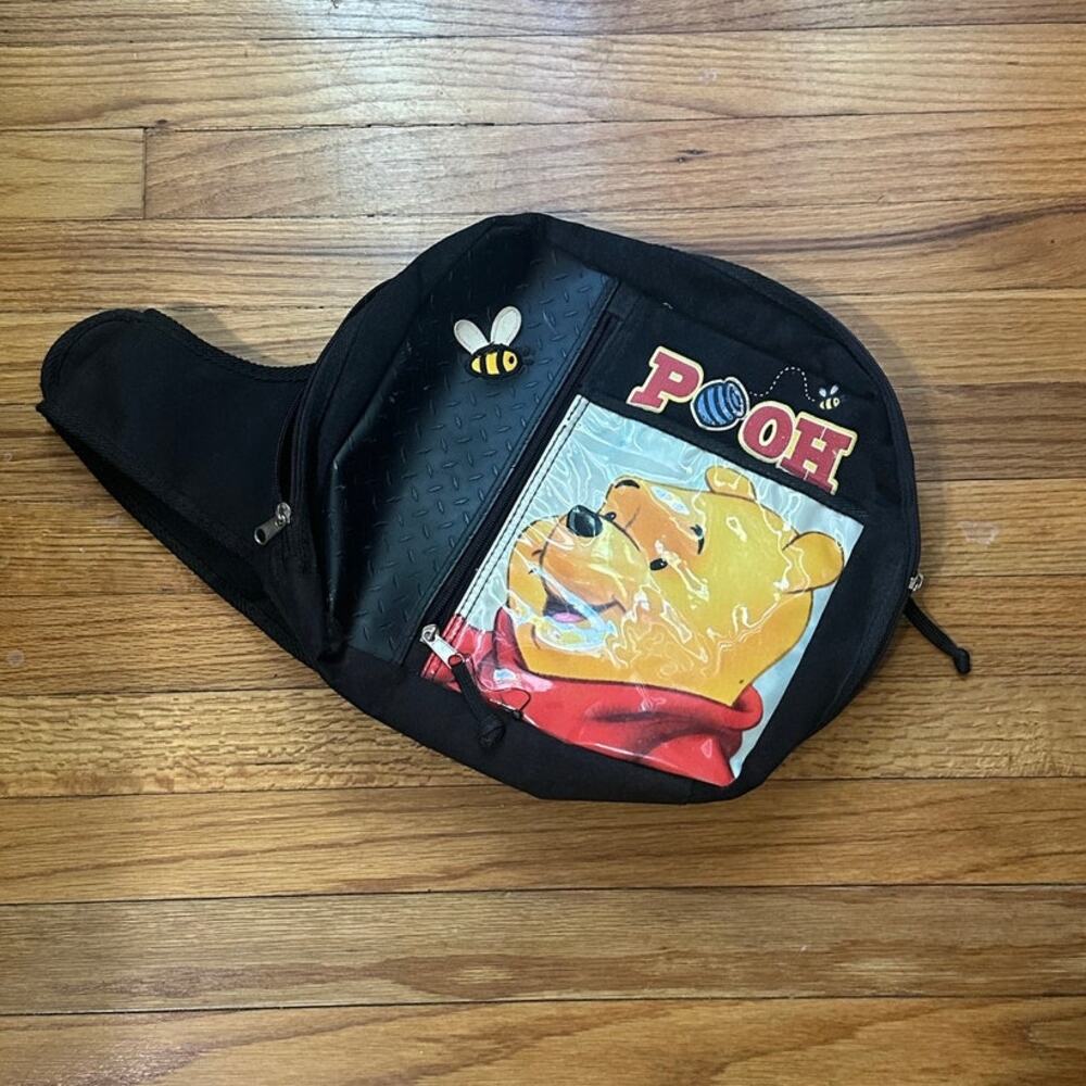 Vintage Winnie the Pooh Crossbody Shoulder Bag Disney Character Purse
